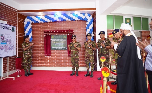 বাইউস্টের স্থায়ী ক্যাম্পাস উদ্বোধন করলেন সেনাবাহিনী প্রধান