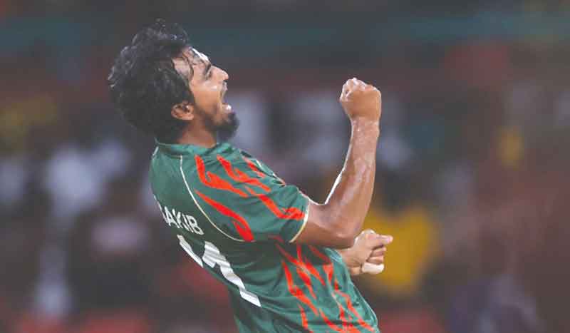 আচরণবিধি ভাঙায় তানজিম সাকিবের শাস্তি