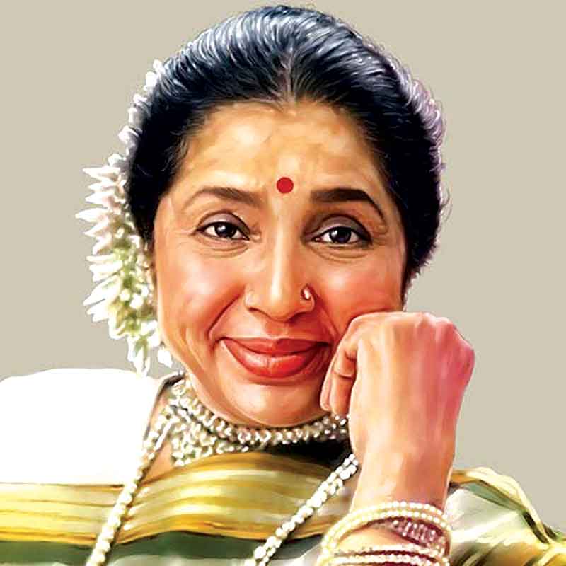 দীর্ঘদিন পর বাংলা গানে আশা ভোসলে