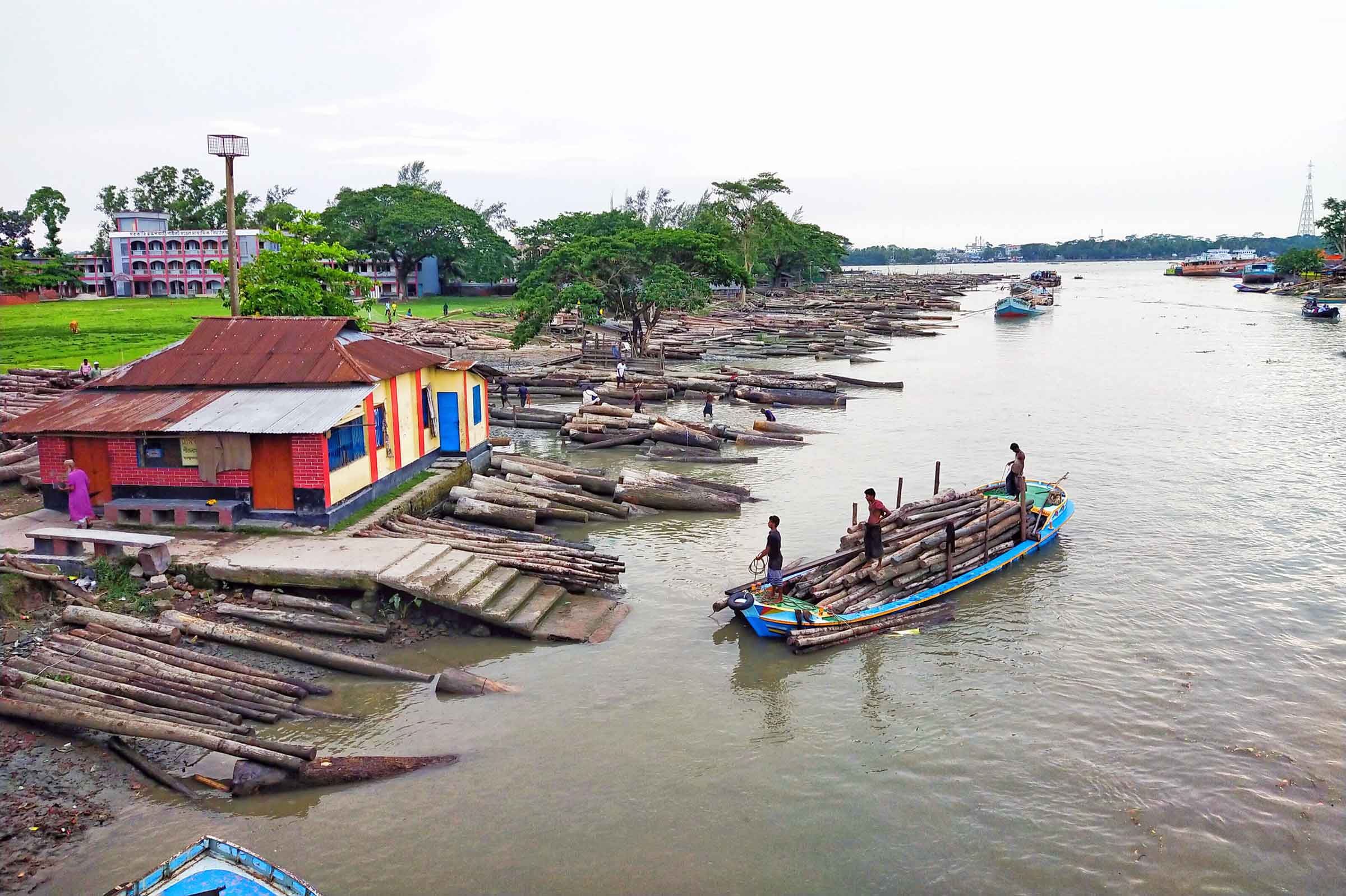 ইতিহাস-ঐতিহ্যে নেছারাবাদের শতবর্ষী কাঠের ব্যবসা