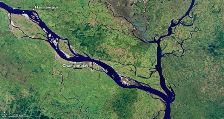 ভূমিকম্পে 'বদলে যায়' প্রমত্তা পদ্মার গতিপথ