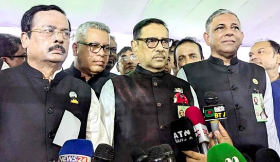 আমাদের চলার পথে প্রধান বাধা বিএনপি : ওবায়দুল কাদের