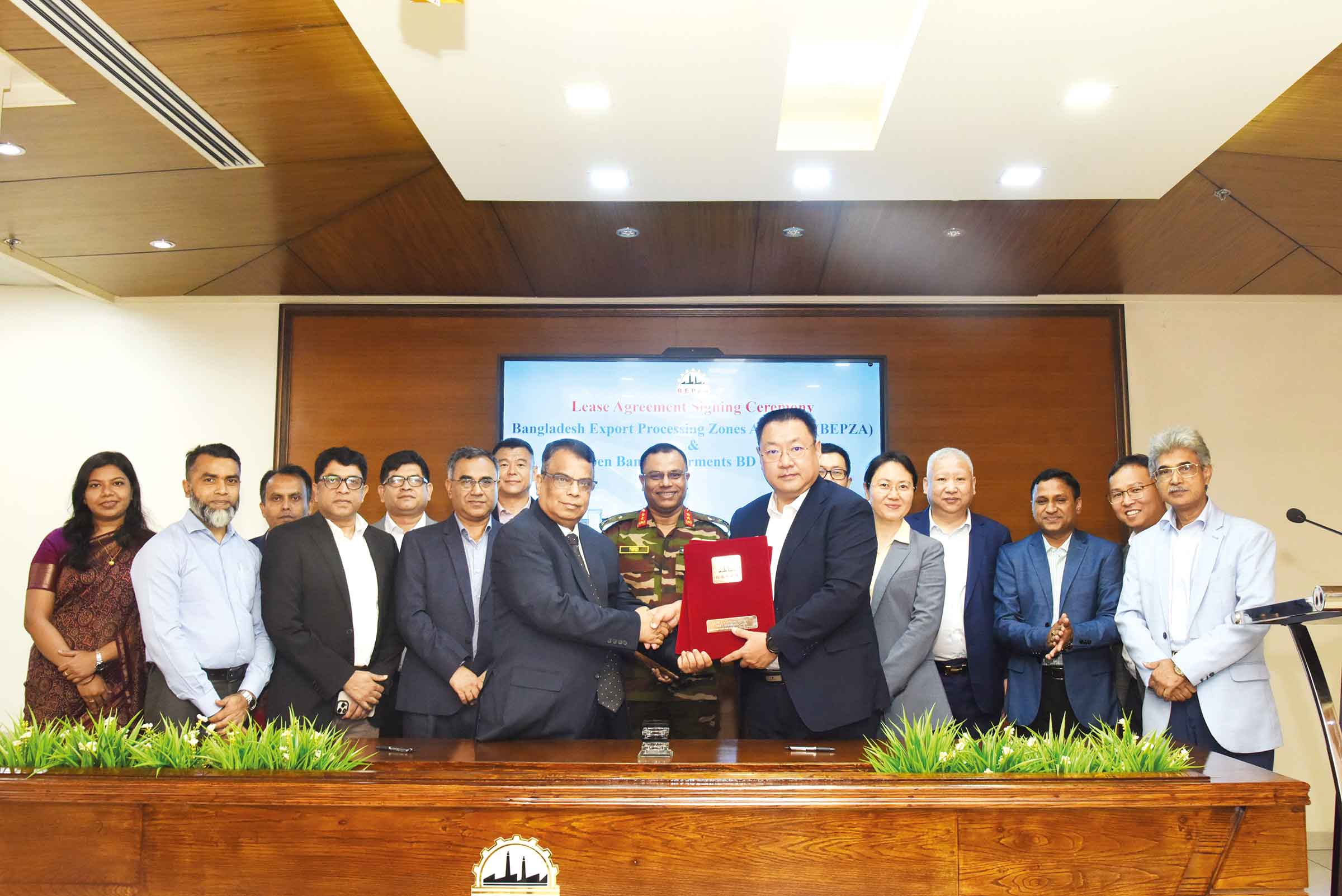 বেপজা অর্থনৈতিক অঞ্চলে চীনা কোম্পানির বিনিয়োগ