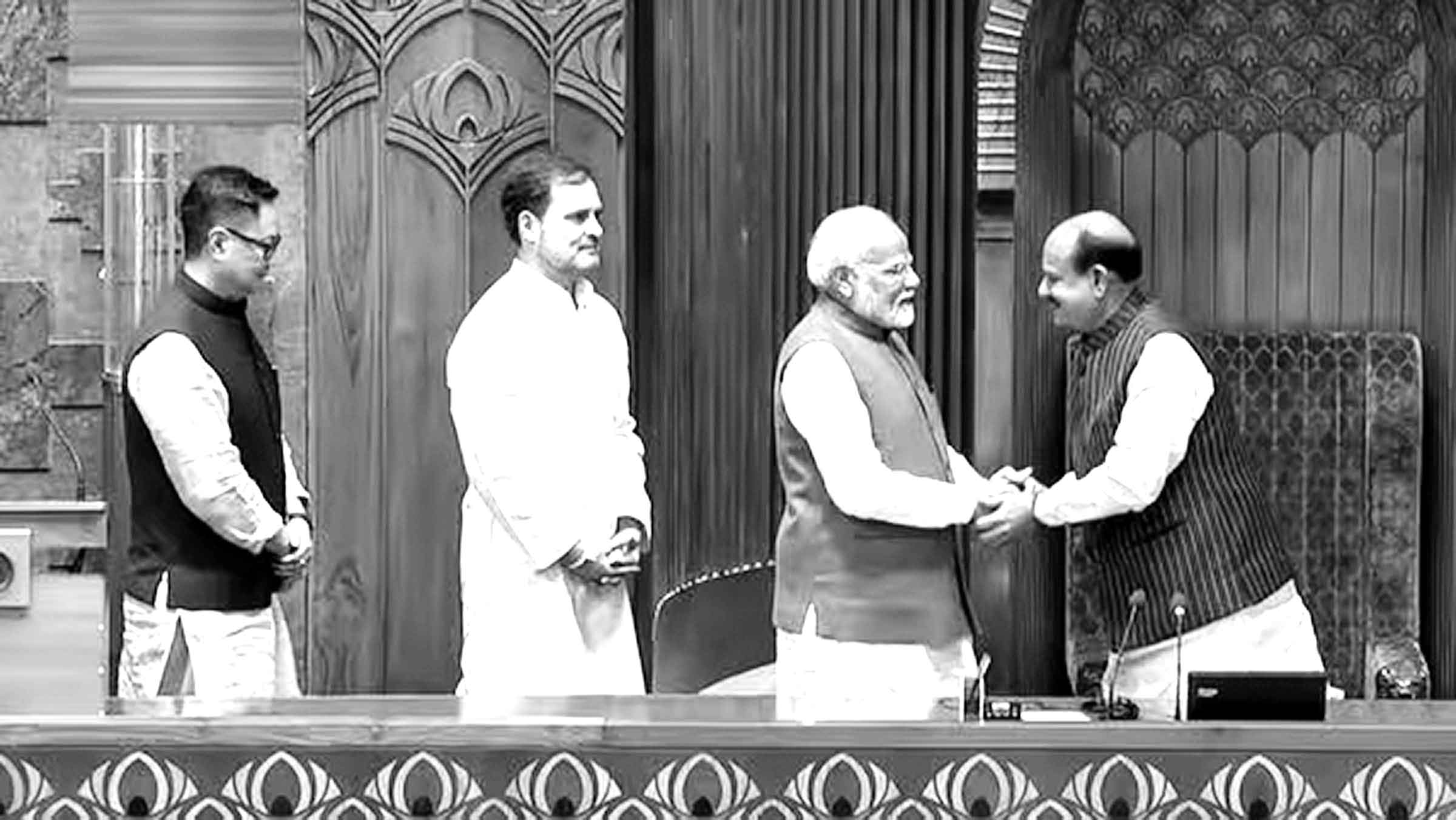 বিজেপি প্রার্থীই লোকসভার স্পিকার পুনঃনির্বাচিত