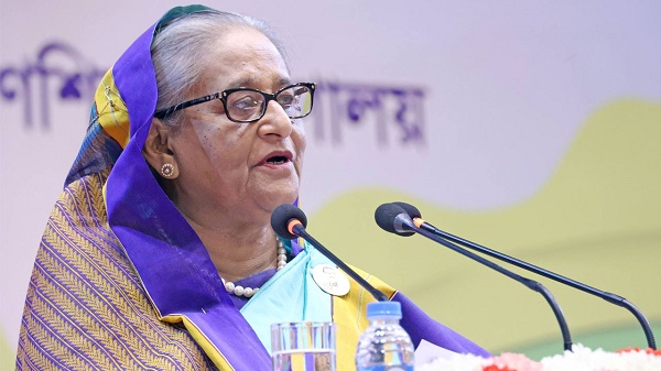 বাংলাদেশের জনগণ আমাদের ভোট দিয়ে বারবার নির্বাচিত করে : শেখ হাসিনা