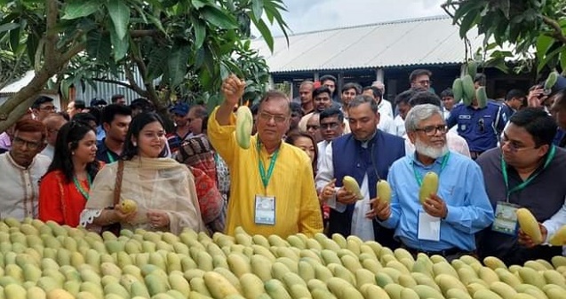 কৃষিমন্ত্রীর নেতৃত্বে আমবাগান পরিদর্শনে বিদেশী রাষ্ট্রদূতরা