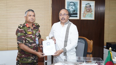 রামেক হাসপাতালের জনবল ও যন্ত্রপাতির চাহিদাপত্র হস্তান্তর