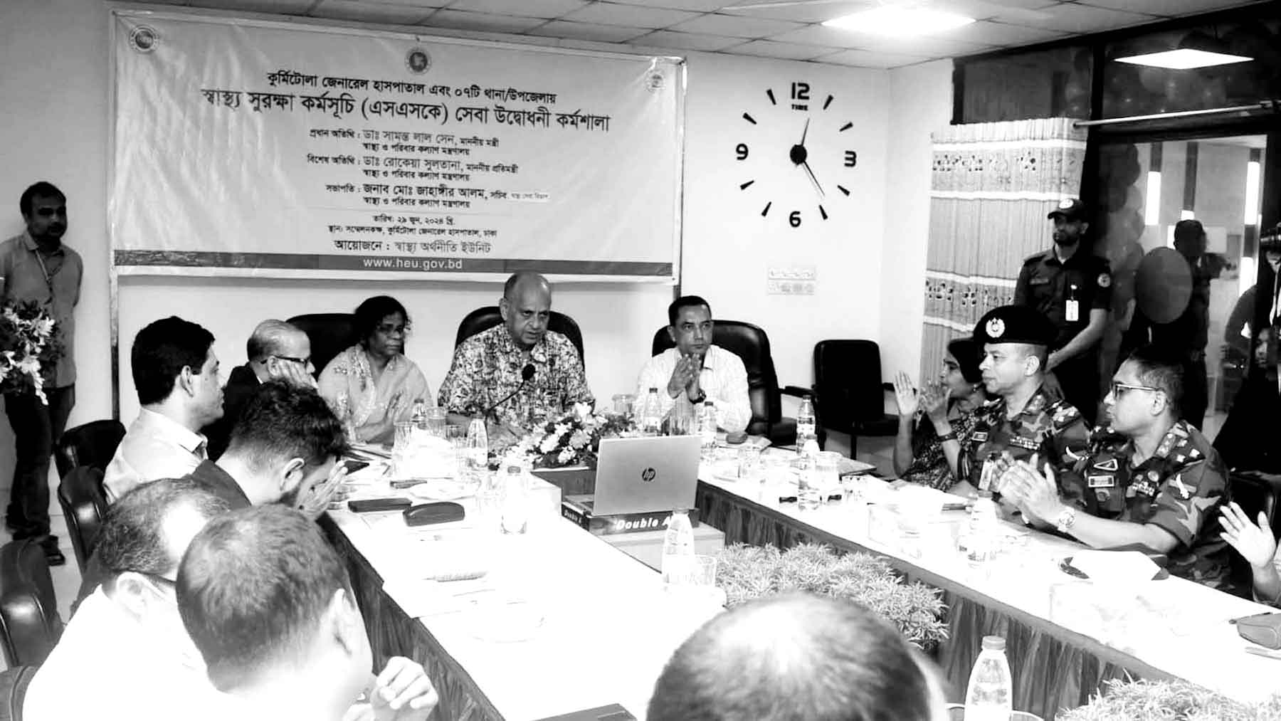 সরকারি হাসপাতালে সবকিছুই বিনামূল্যে হবে :স্বাস্থ্যমন্ত্রী