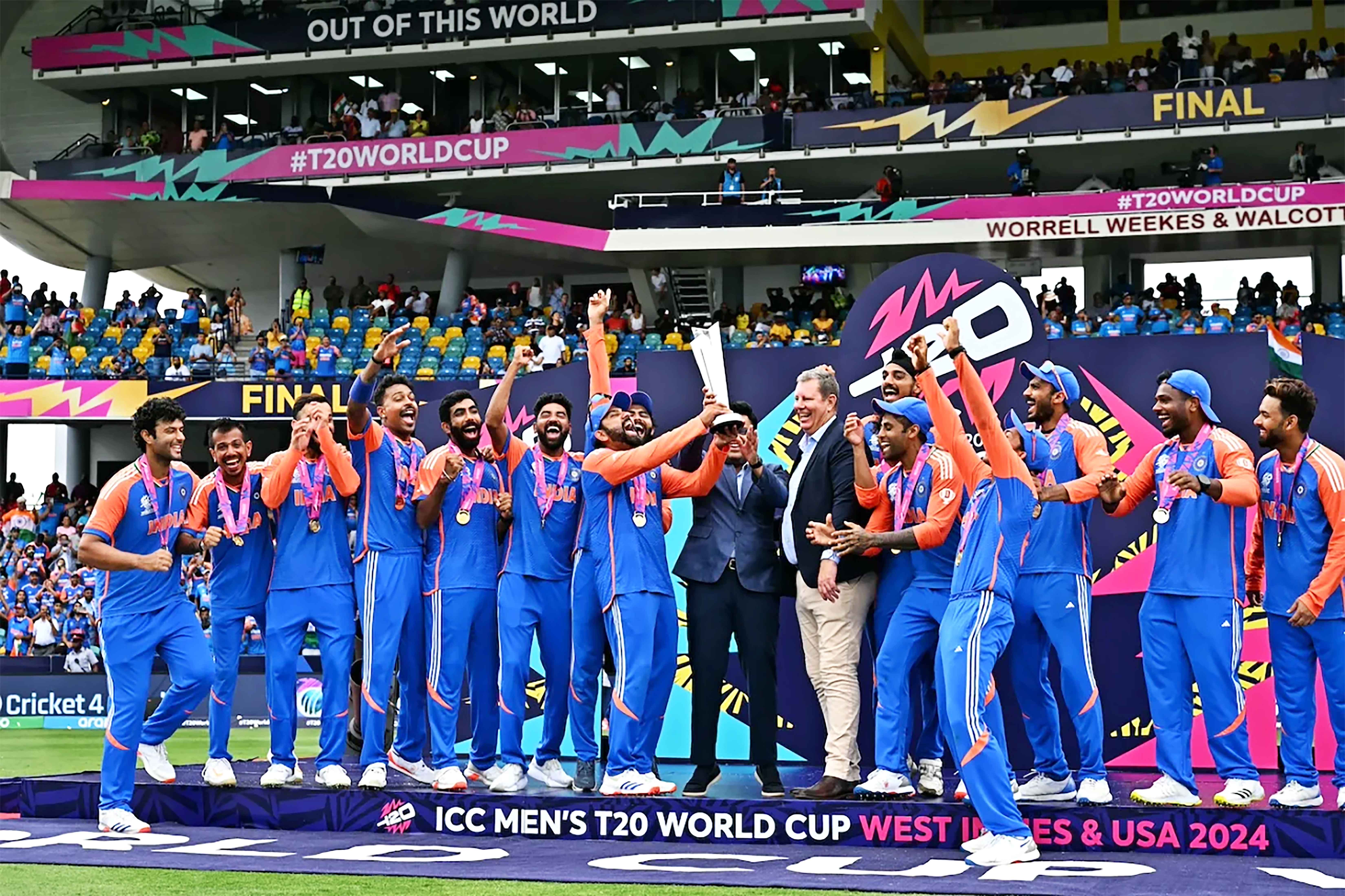 দক্ষিণ আফ্রিকার হৃদয় ভেঙে চ্যাম্পিয়ন ভারত