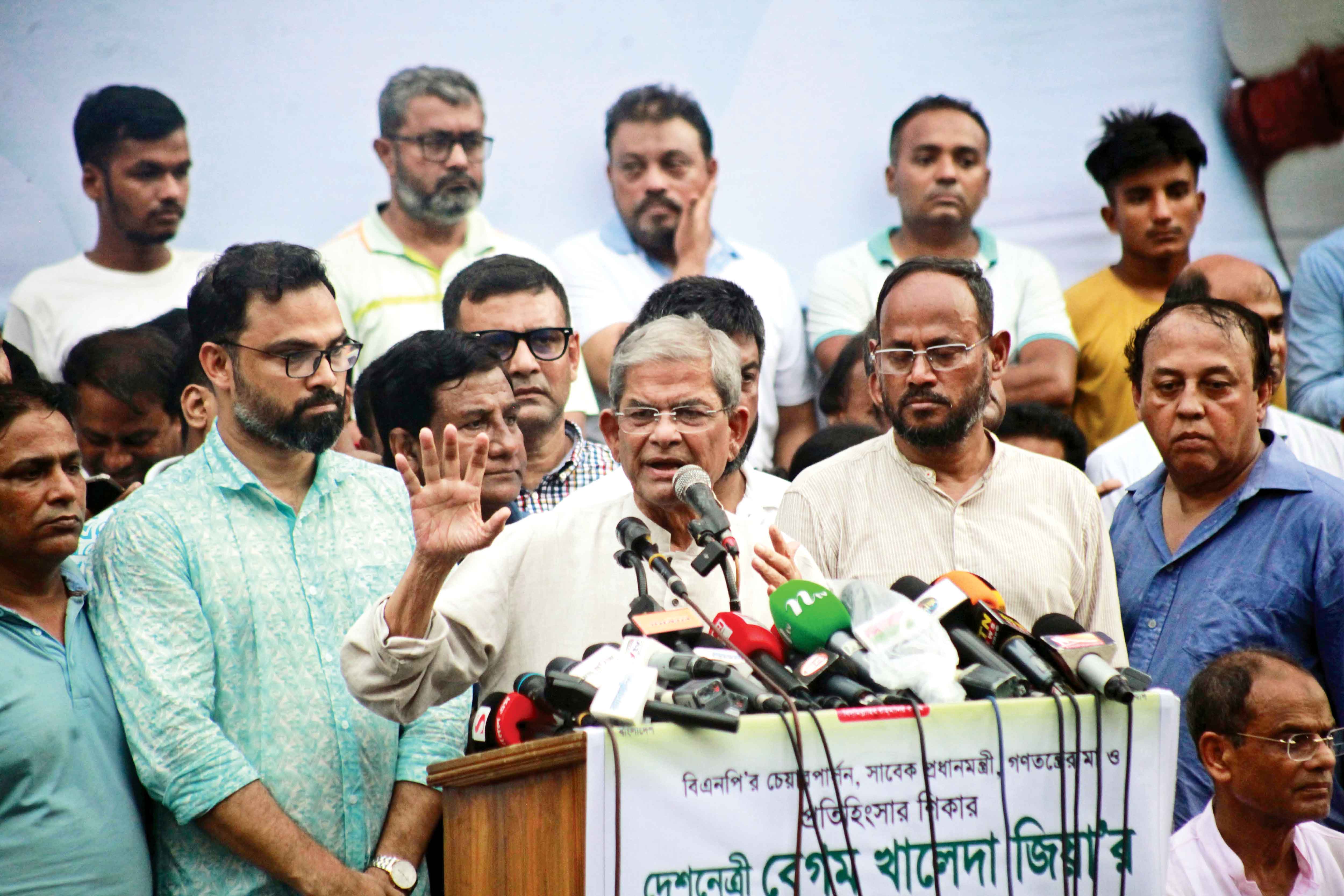 আন্দোলন করেই সরকারকে পরাজিত করতে হবে