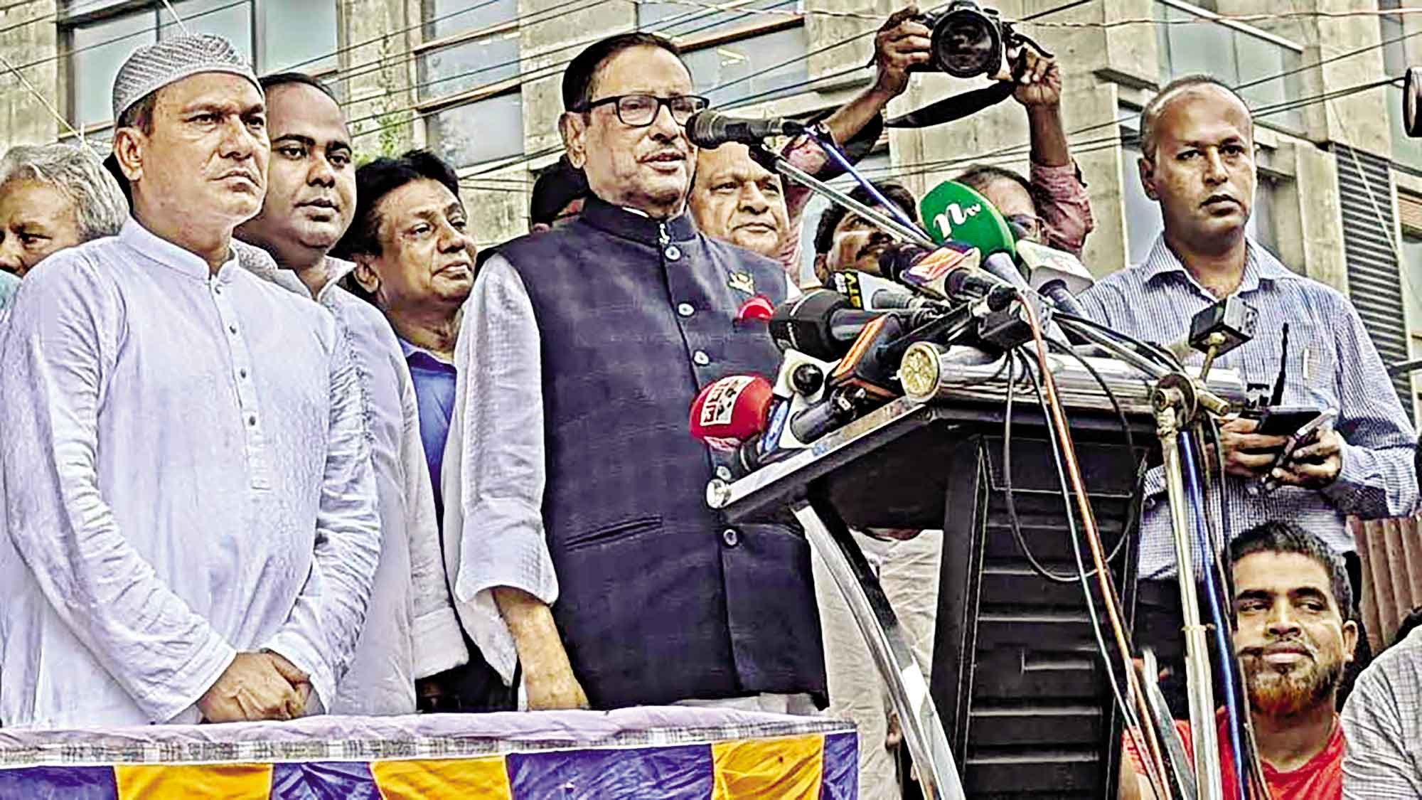 সার্বভৌমত্ব কোথায় যাবে বিএনপিকে কাদেরের প্রশ্ন