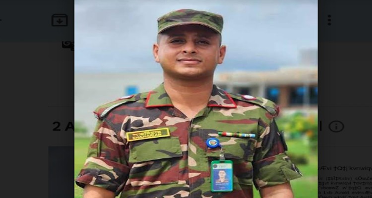 বারহাট্টার ছেলে শাহরিয়ার আরিফ মেজর পদে পদোন্নতি 