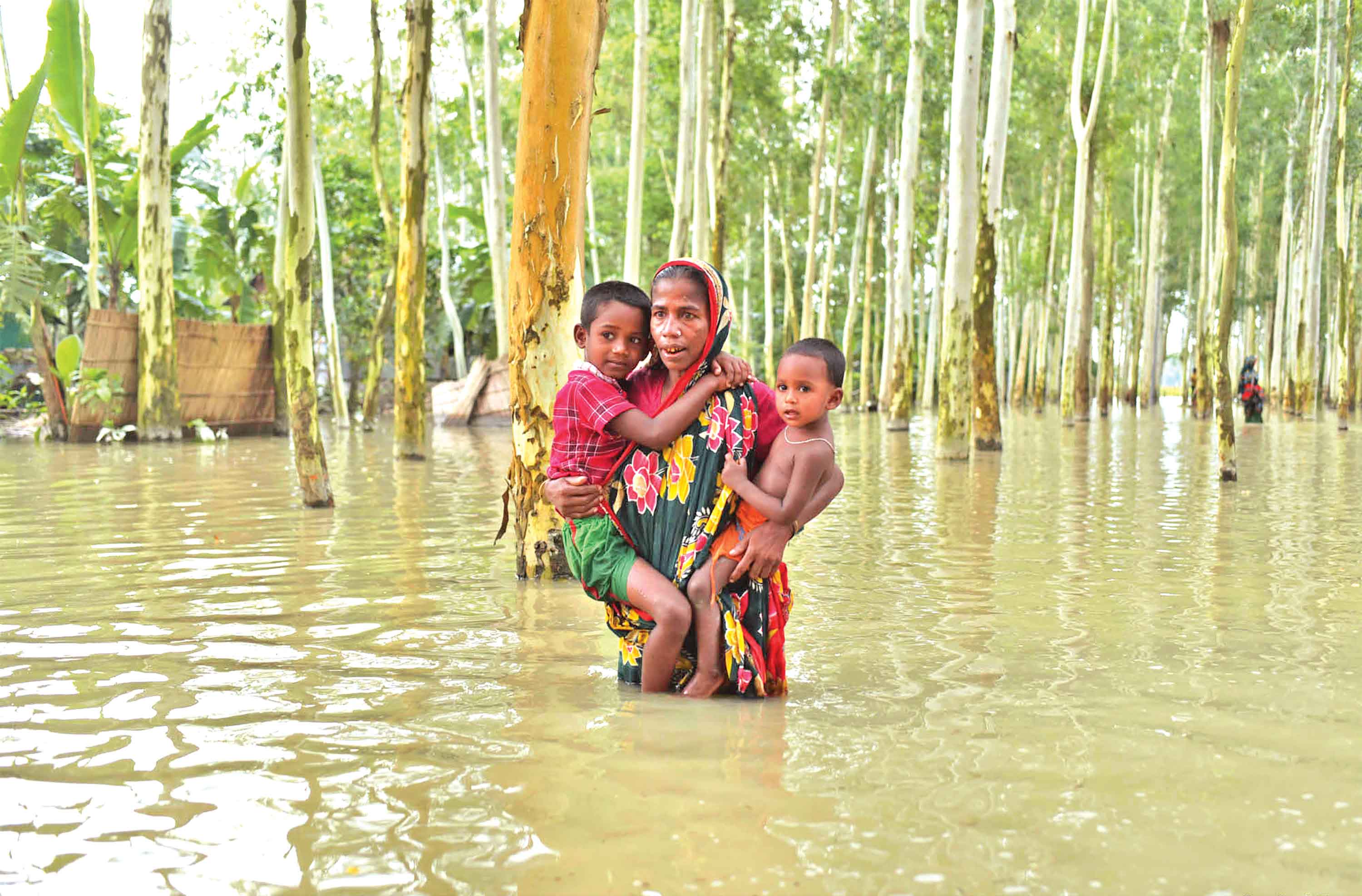 উত্তরে ভারী বৃষ্টিতে দুদিন পানি বাড়ার আভাস