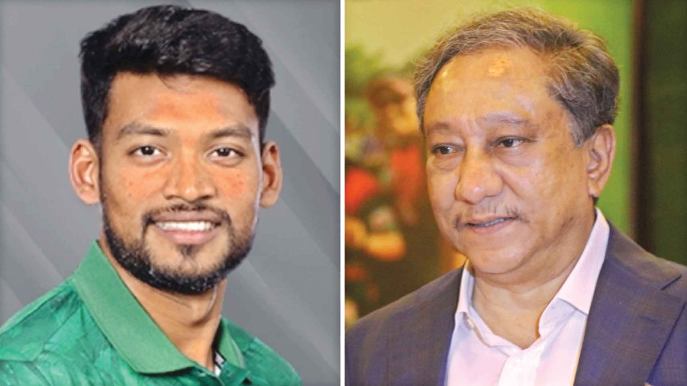 বোর্ড প্রধানের কাছে শান্তর ভিন্ন কথা!
