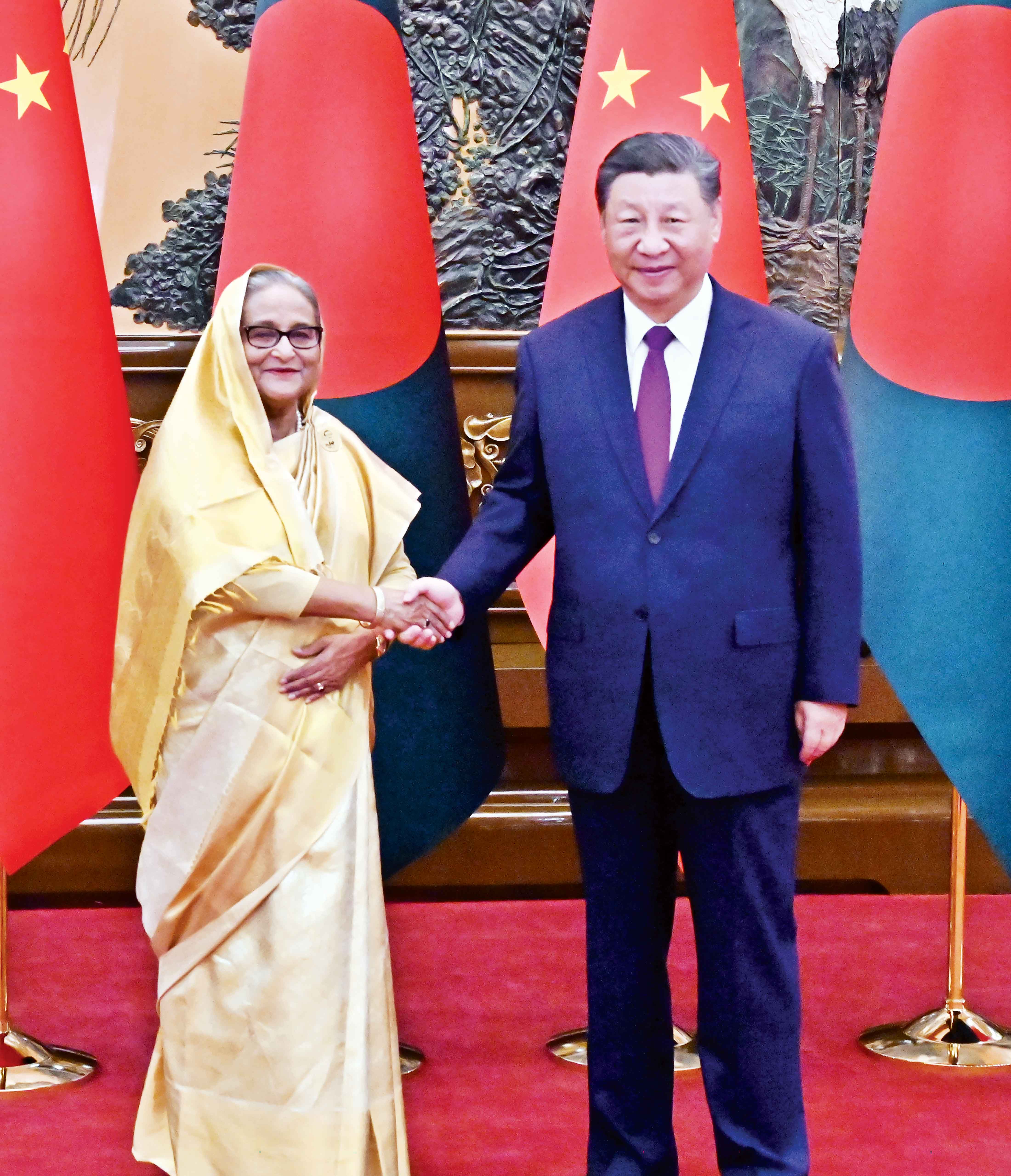 ঢাকা-বেইজিং ২১ চুক্তি ও এমওইউ স্বাক্ষর