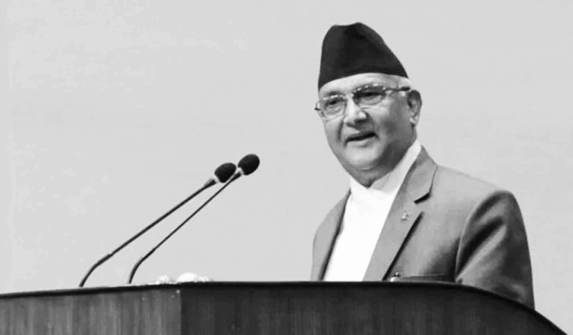 শপথ নিলেন নেপালের প্রধানমন্ত্রী কেপি শর্মা