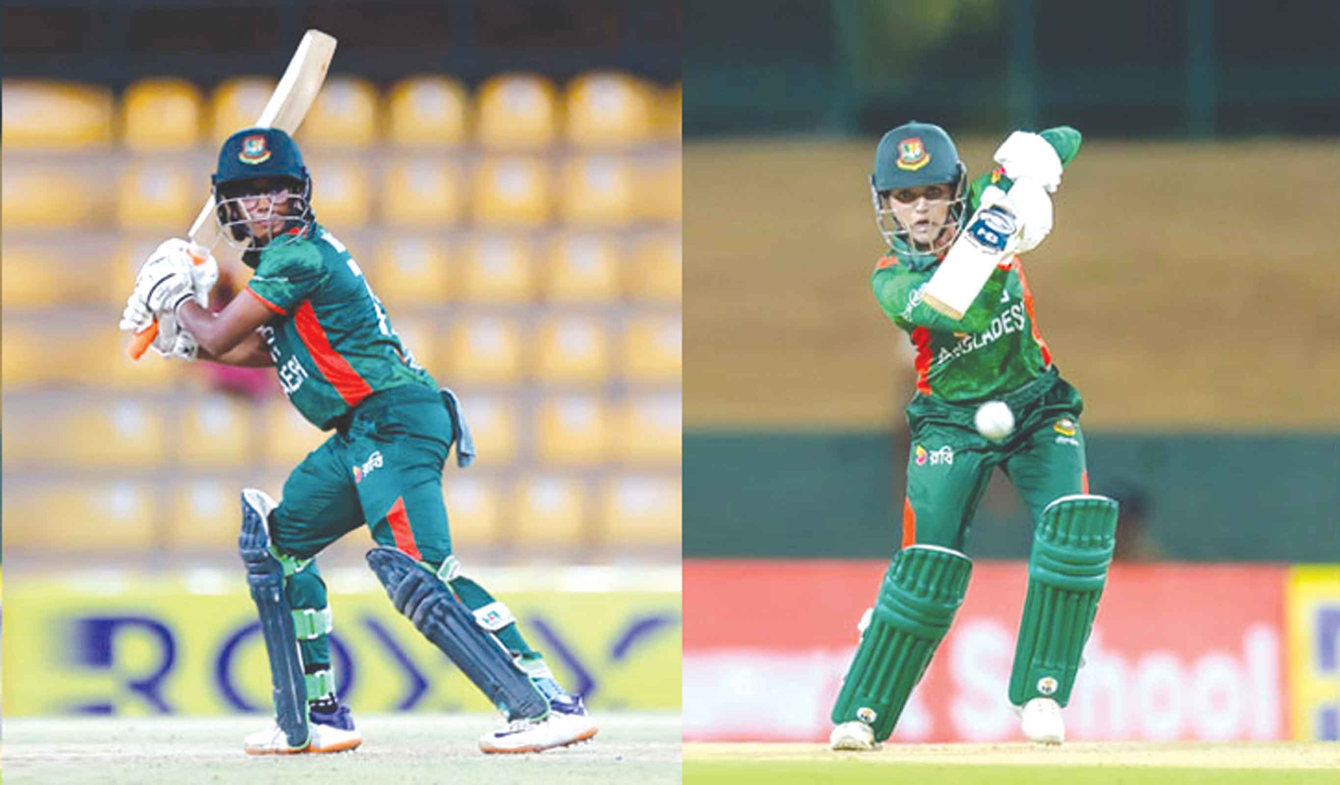 মুর্শিদা-জ্যোতির ব্যাটে সেমিফাইনালে বাংলাদেশ