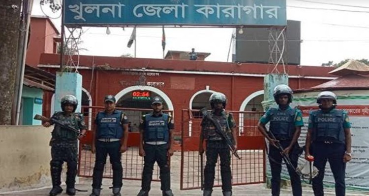 খুলনা জেলা কারাগারে নিরাপত্তা জোরদার