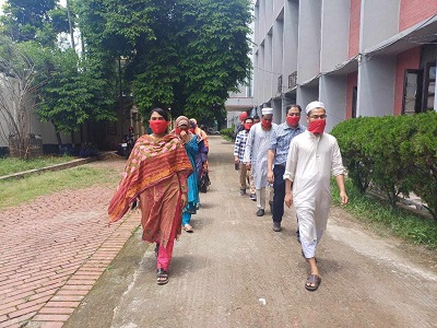 মার্চ ফর জাস্টিস’ কর্মসূচিতে অংশ নিলেন বুটেক্স শিক্ষকরা