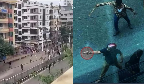 উত্তরায় বিক্ষোভকারীদের সঙ্গে সংঘর্ষ, সাউন্ড গ্রেনেড-কাঁদানে গ্যাসের শেল নিক্ষেপ