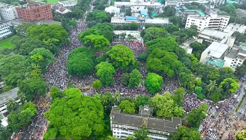 আজ একদফা দাবিতে গুরুত্বপূর্ণ পয়েন্টে গণসমাবেশের ডাক