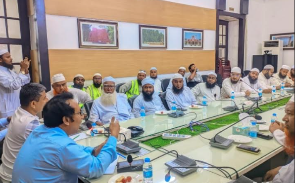 গাজীপুর জেলা প্রশাসক- ইসলামী আন্দোলনের মতবিনিময় 