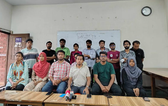 জাবিতে সকল ছাত্র রাজনীতি বন্ধের দাবি বৈষম্য বিরোধী ছাত্র আন্দোলনের
