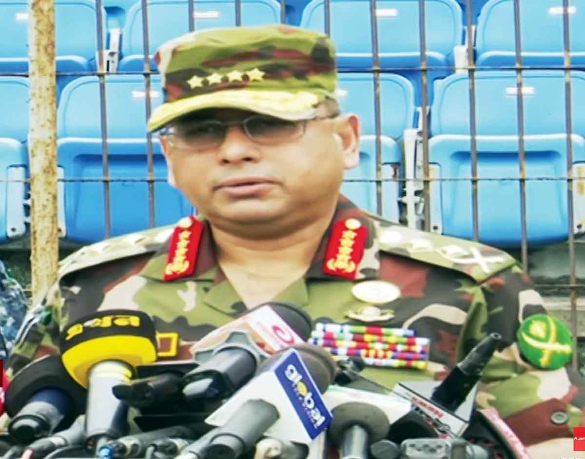 পুলিশ স্বাভাবিক কাজ শুরু করলে সেনাবাহিনী ব্যারাকে ফিরবে সেনাপ্রধান