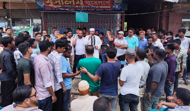 নড়াইলে বিএনপির উদ্যোগে অবস্থান কর্মসুচি 