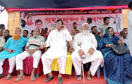 শহীদ আবু সাইদ ও মুগ্ধসহ নিহতদের প্রতি শ্রদ্ধা জানিয়ে দোয়া ও সমাবেশ 