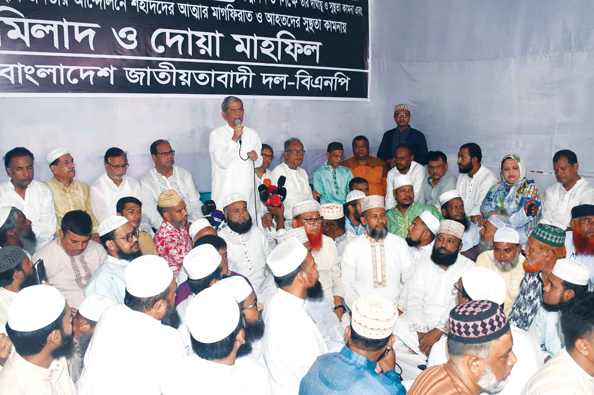 ভারতে বসে হাসিনা দেশের বিরুদ্ধে চক্রান্ত করছে :ফখরুল
