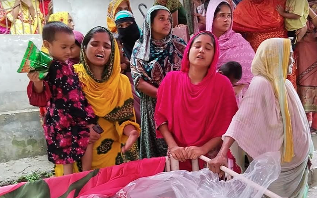 বাউফলে যৌতুক না পেয়ে গৃহবধূকে হত্যার অভিযোগ