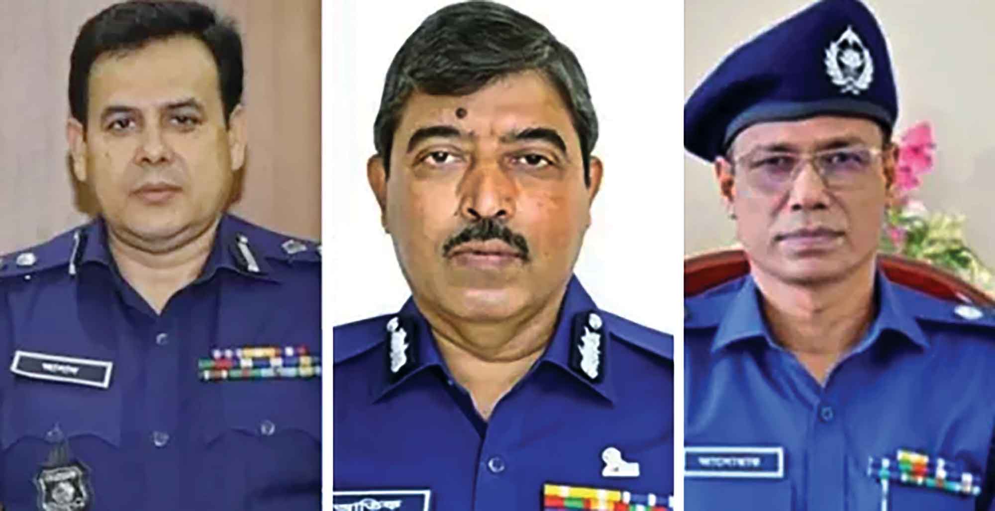 সিটিটিসি প্রধানসহ তিন পুলিশ কর্মকর্তা বাধ্যতামূলক অবসরে