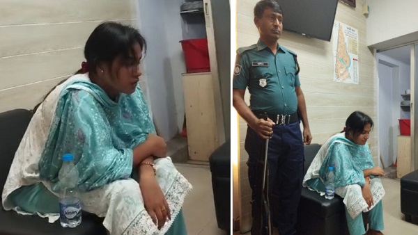 তিতুমীরে ছাত্রলীগ নেত্রীকে আটক করে পুলিশে দিল শিক্ষার্থীরা