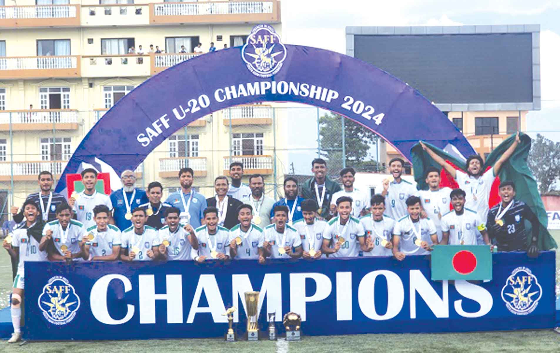 সাফ জয়ের পর এবার নতুন লক্ষ্য যুবাদের