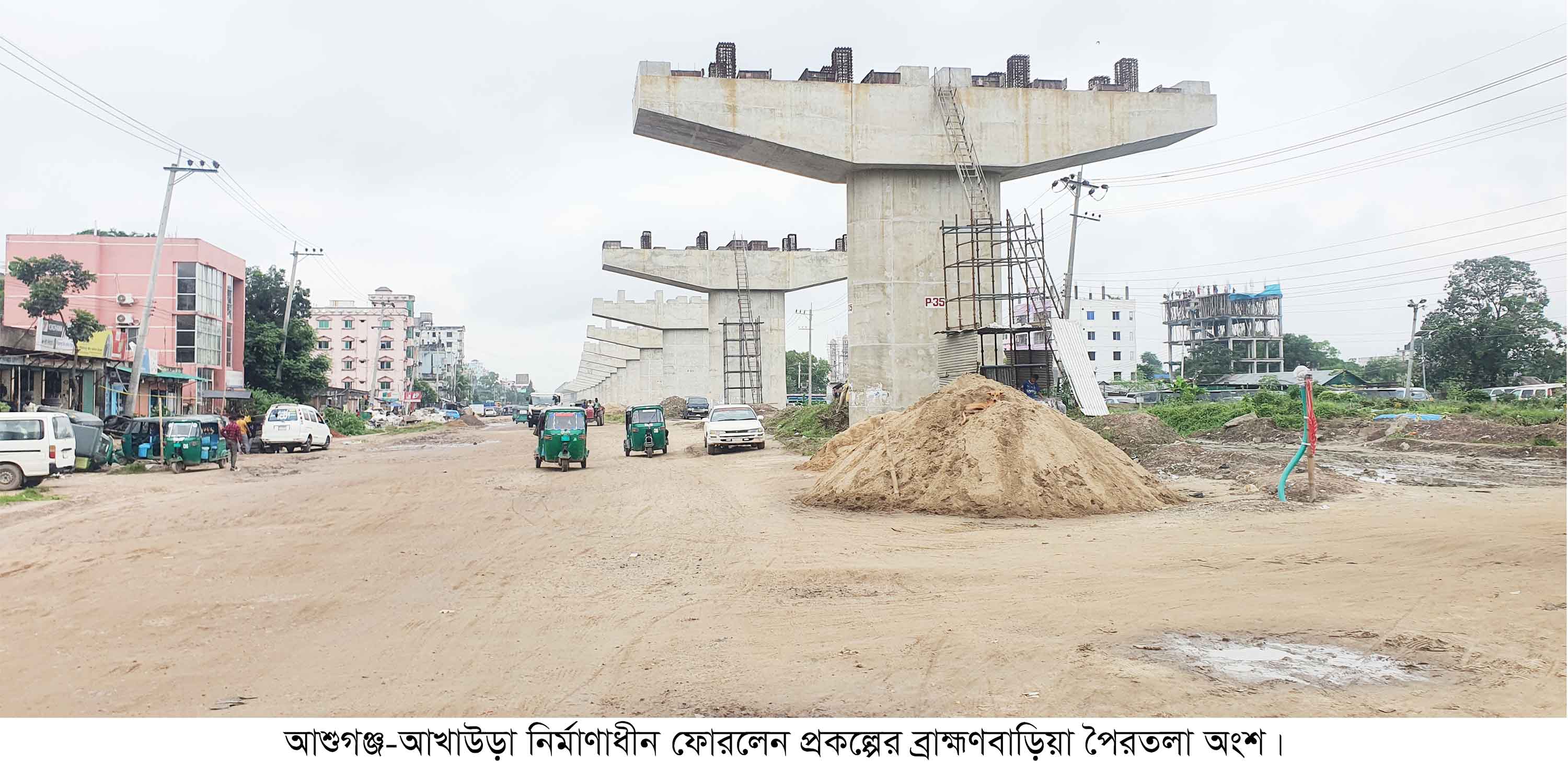 ভারতীয় ঠিকাদার চলে যাওয়ায় বন্ধ ফোরলেন প্রকল্পের কাজ