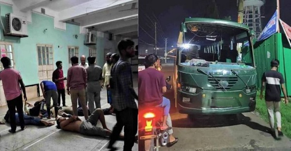 বরিশাল বিশ্ববিদ্যালয় ও বিএম কলেজ শিক্ষার্থীদের সংঘর্ষ