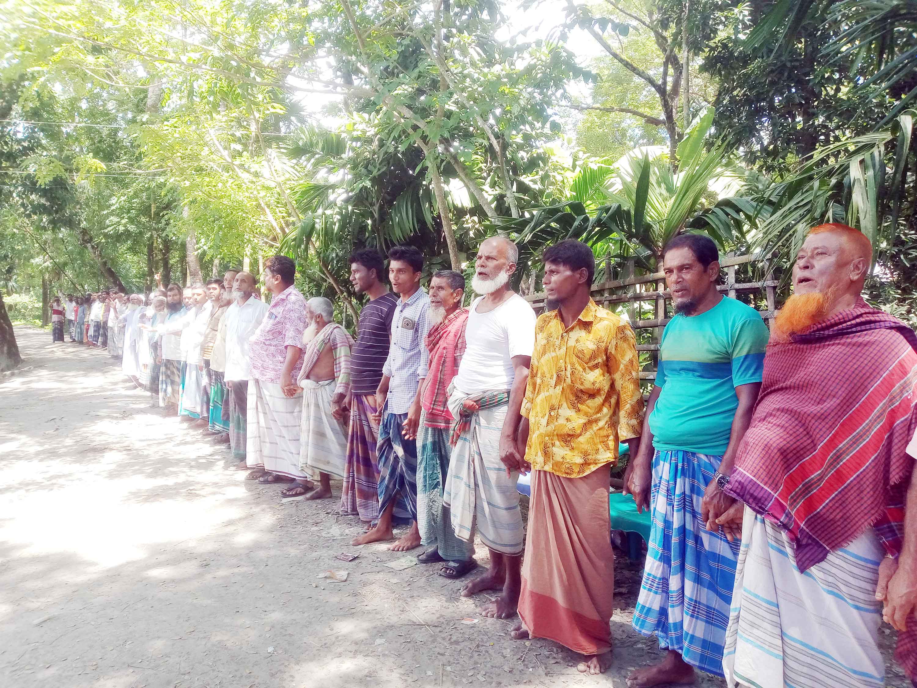 দুই জেলায় মাদকের বিরুদ্ধে মানববন্ধন