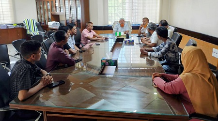 হাবিপ্রবির দায়িত্বপ্রাপ্ত শিক্ষকদের সাথে সাংবাদিক সমিতির মতবিনিময় সভা 