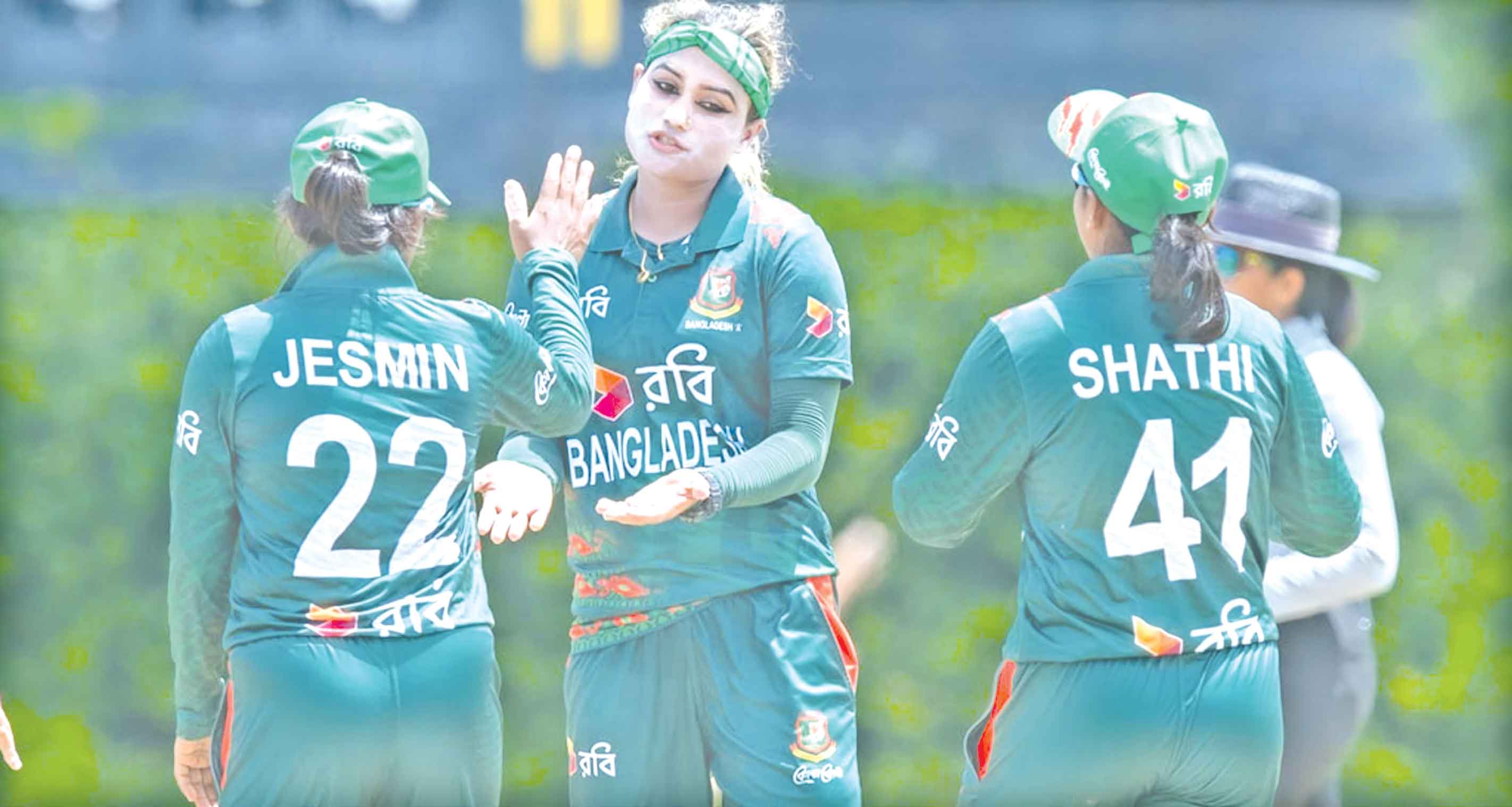 ৭ উইকেটের জয়ে সিরিজে এগিয়ে গেল বাংলাদেশ