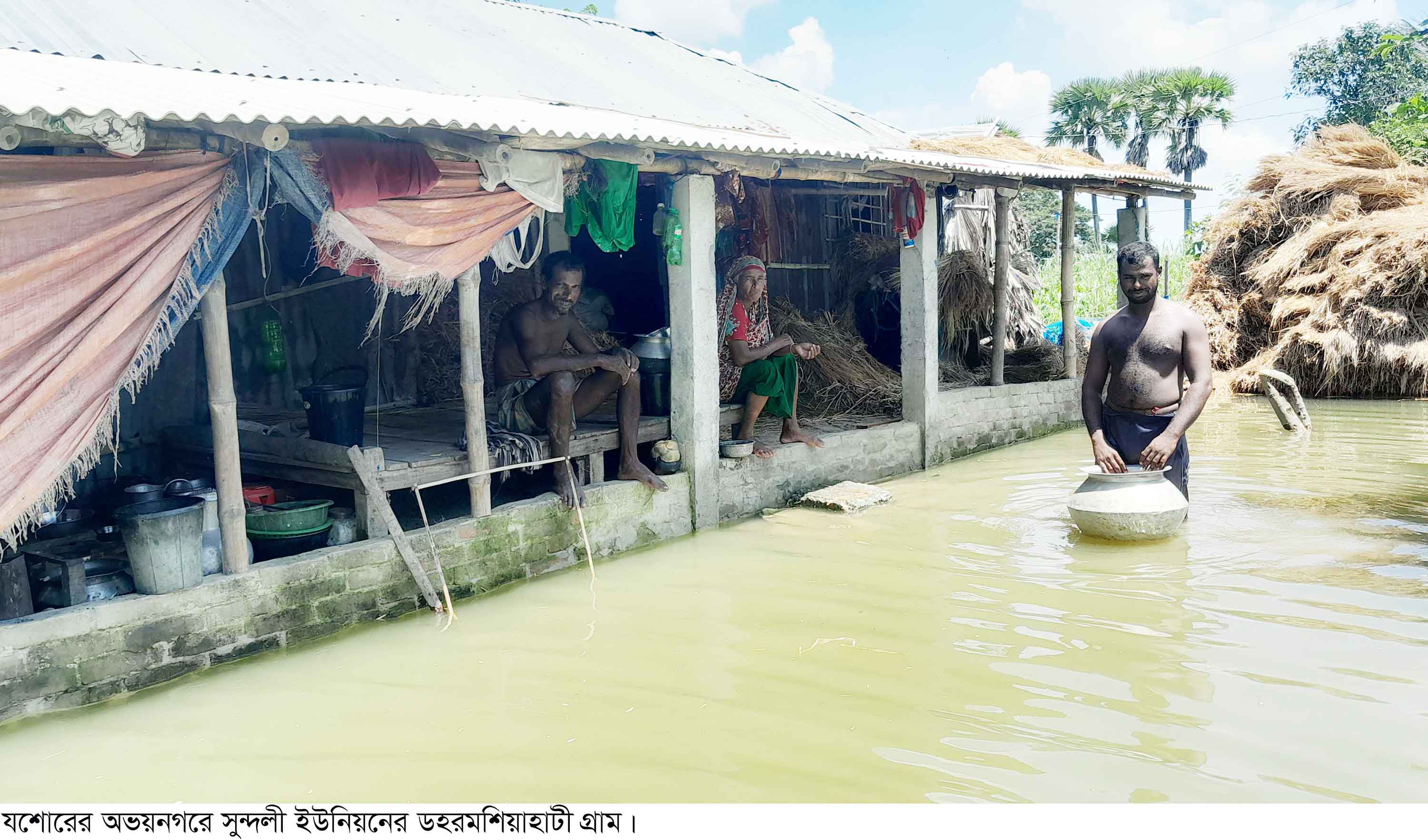 ফের জলাবদ্ধতার শিকার ভবদহ অঞ্চল