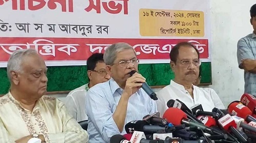 দ্রুত জাতীয় নির্বাচনের ব্যবস্থা করুন : মির্জা ফখরুল