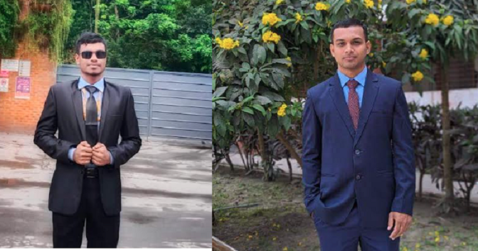 বেরোবি তরুণ কলাম লেখক ফোরামের নেতৃত্বে হেলাল-নাহিদ
