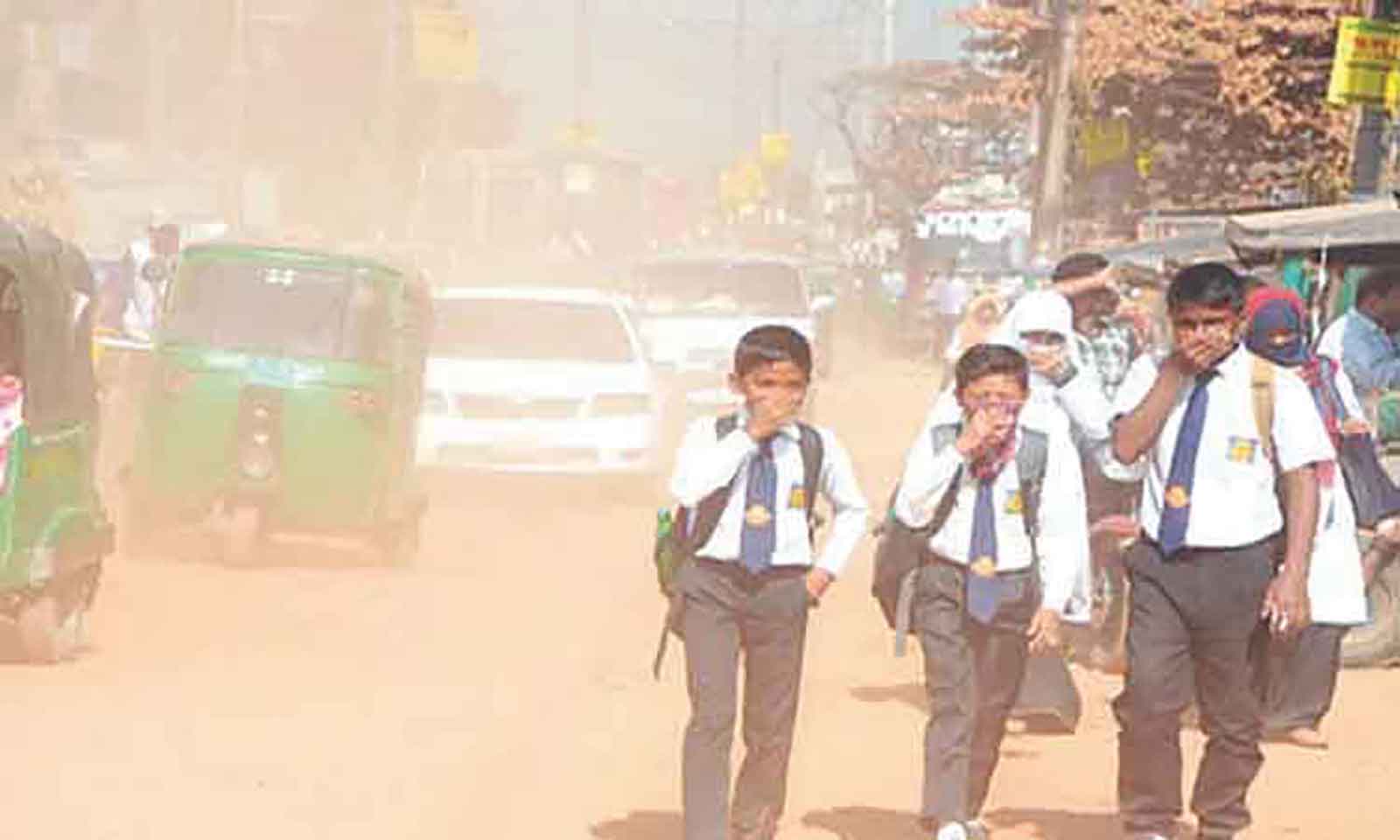 বায়ুদূষণে ঢাকা বিশ্বে চতুর্থ