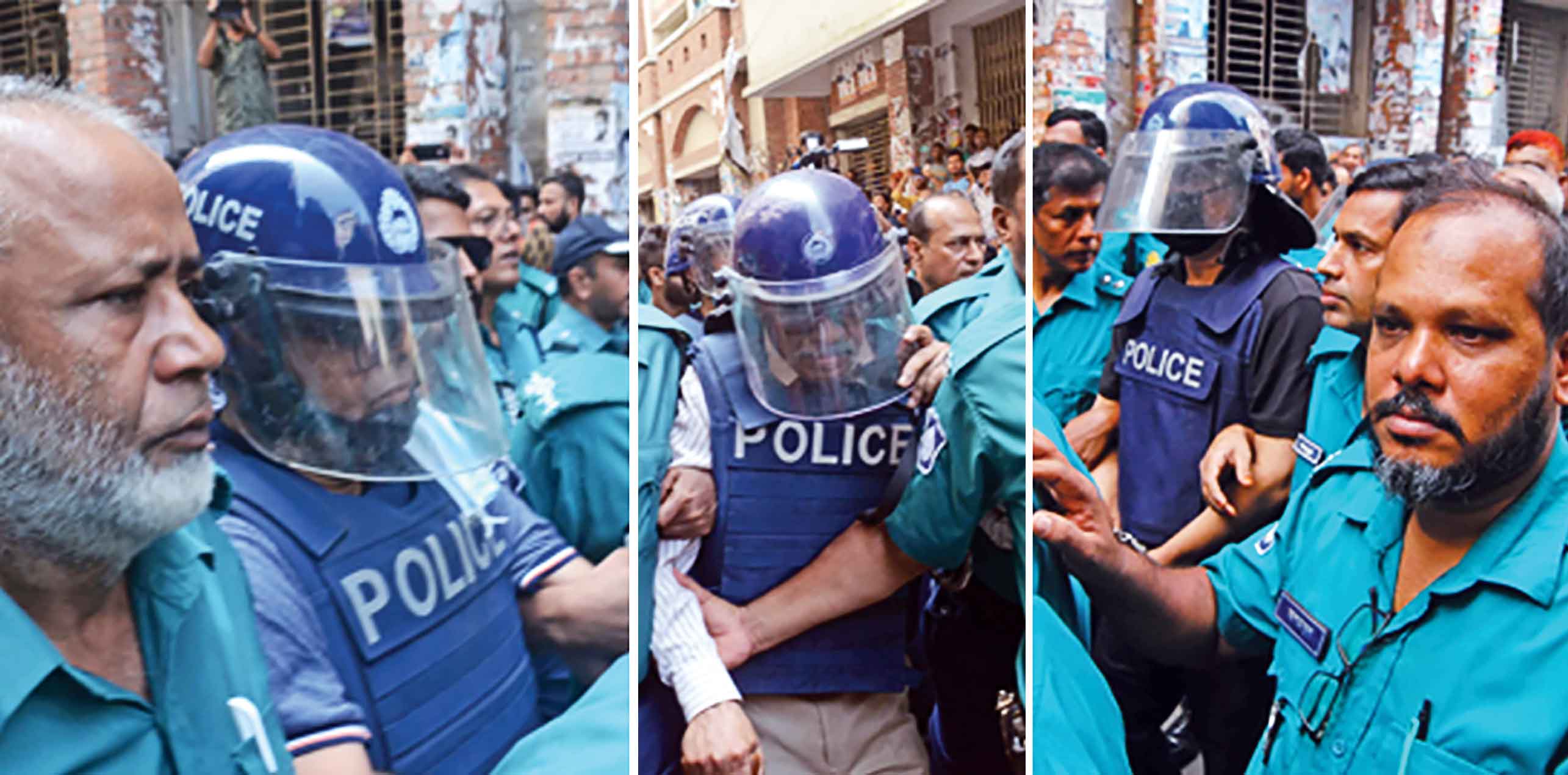 শাহরিয়ার, মোজাম্মেল ও শ্যামল রিমান্ডে