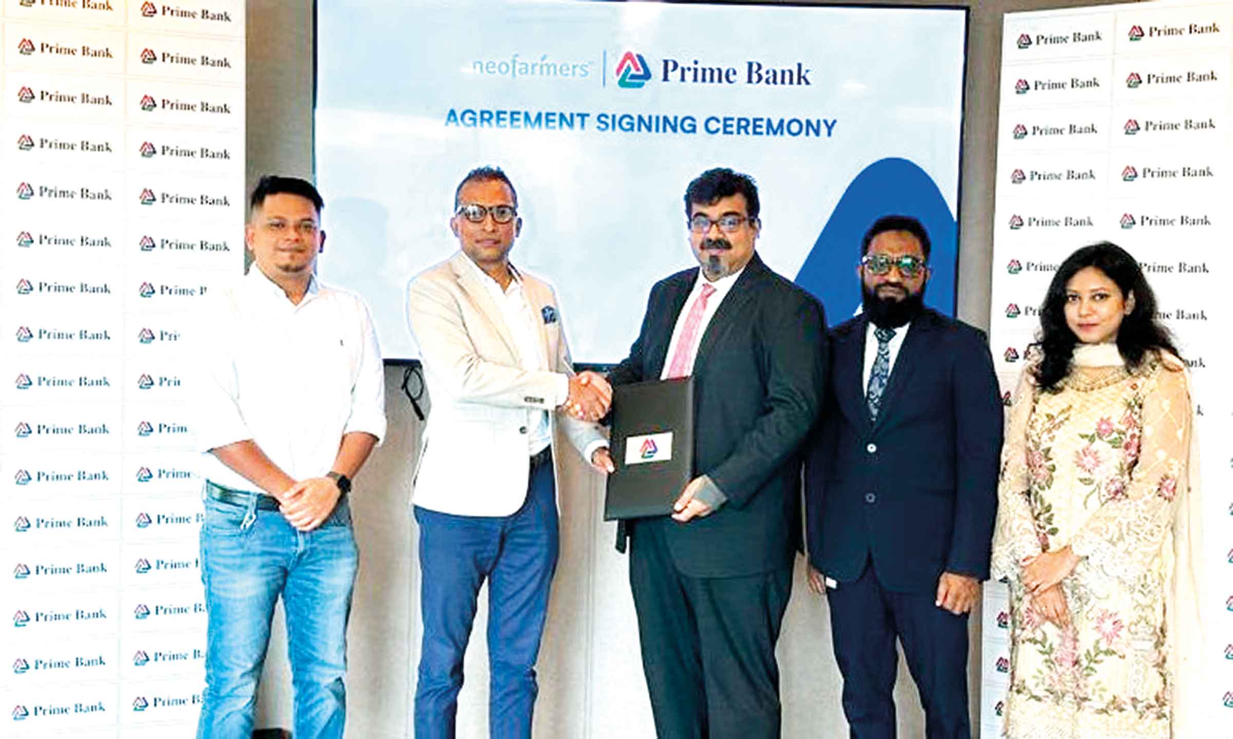 প্রাইম ব্যাংকের সঙ্গে চুক্তি করল নিওফারমার্স