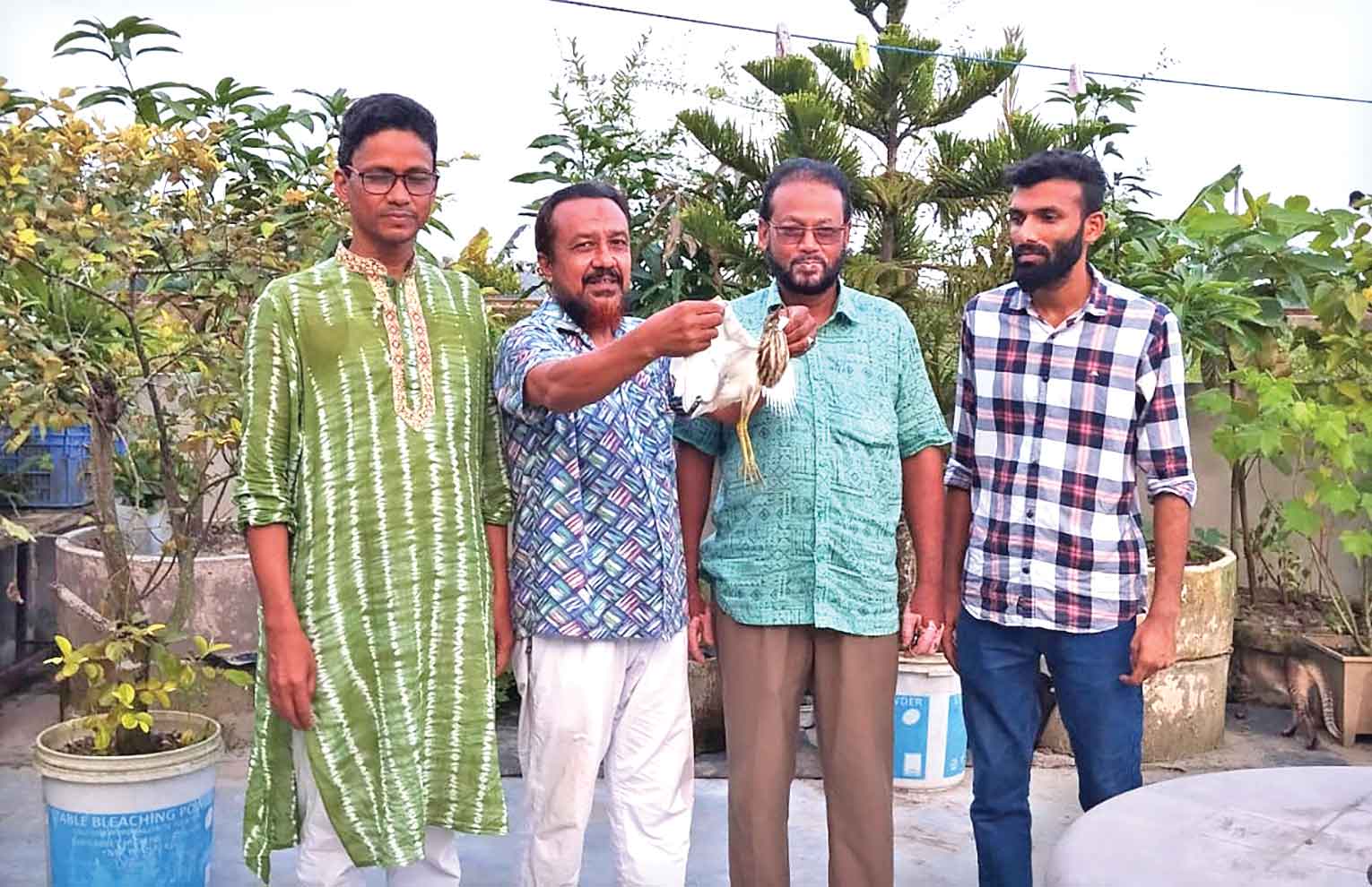 পাখি অবমুক্তকরণ ও ত্রাণ তহবিল গঠন