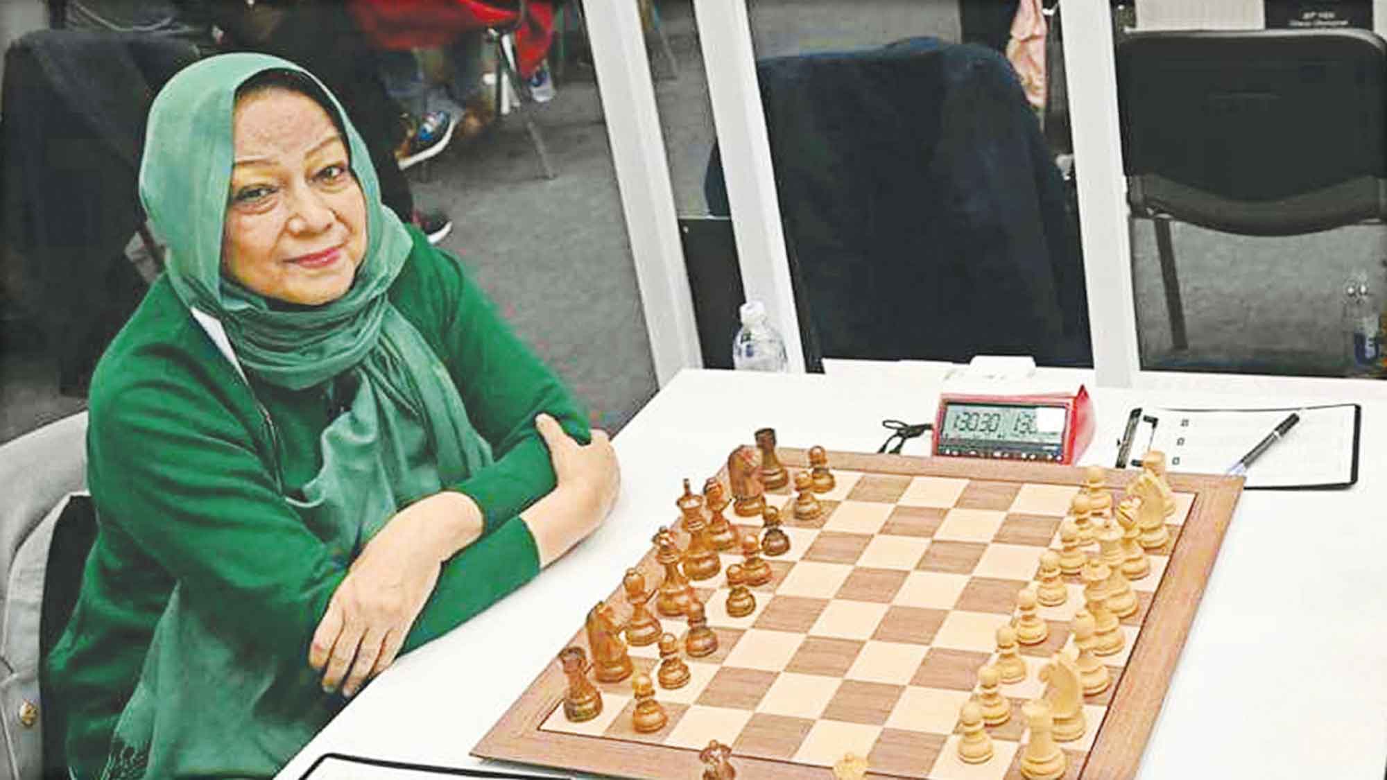 আর্জেন্টিনার দাবাড়ুকে হারালেন রানি হামিদ