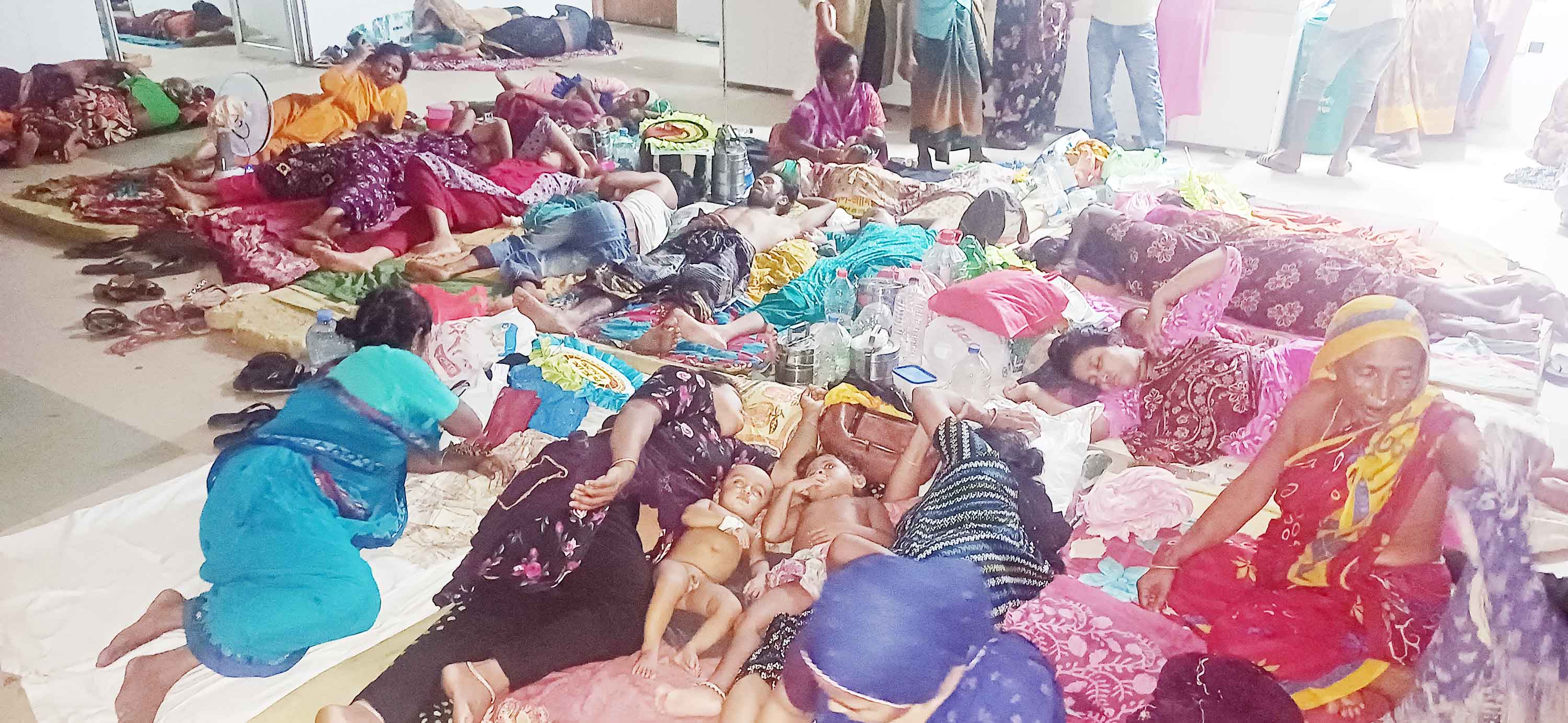 হবিগঞ্জ হাসপাতালে শিশু ওয়ার্ডে ৫০ শয্যার বিপরীতে রোগী আড়াইশ'