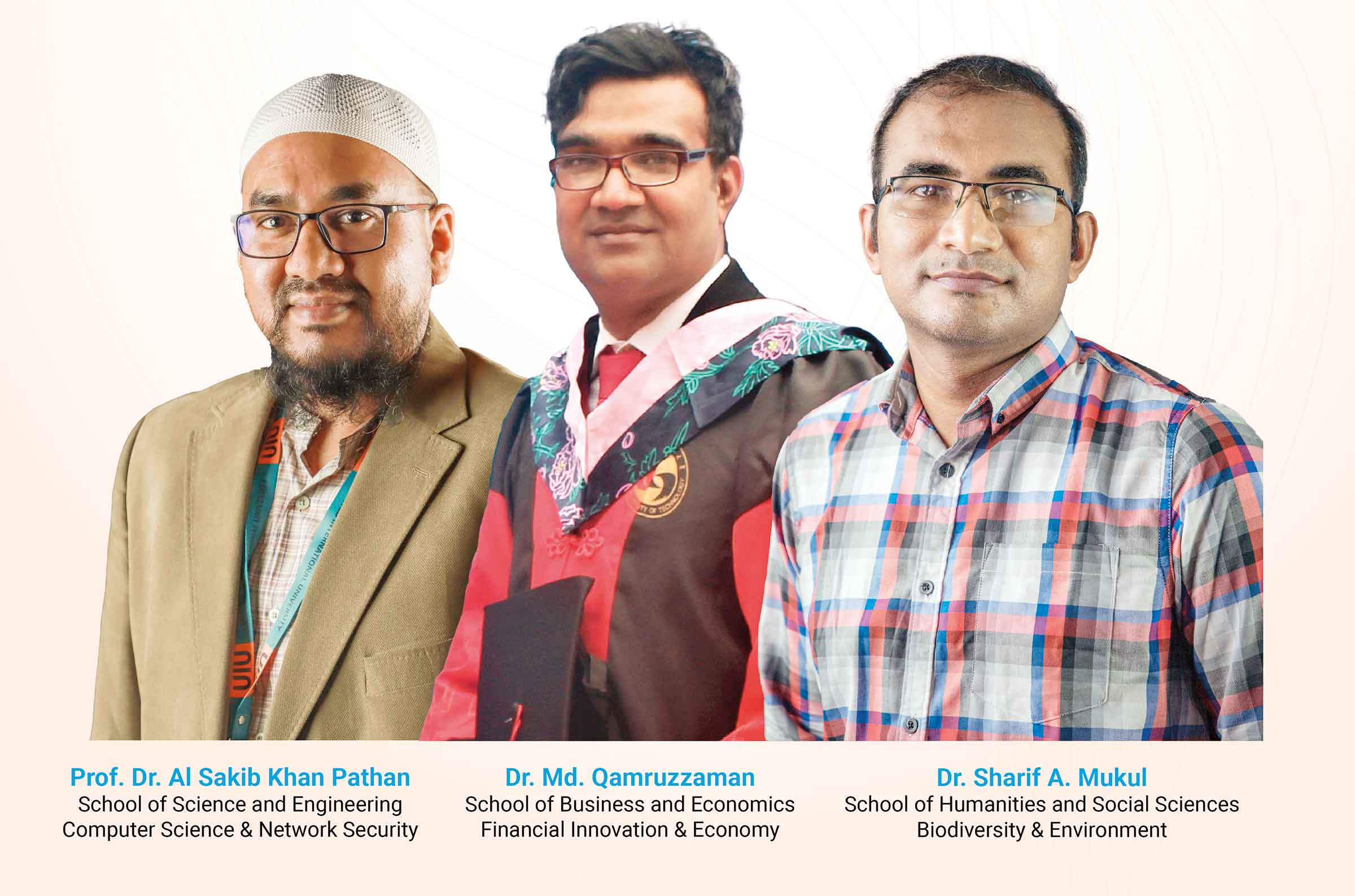 বিশ্বের সেরা ২ শতাংশ বিজ্ঞানীর তালিকায় ইউআইইউর ৩ গবেষক